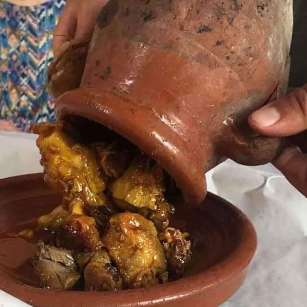 Moroccan food the famous Tangia