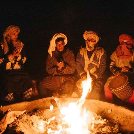 desert camping sahara desert morocco private tour