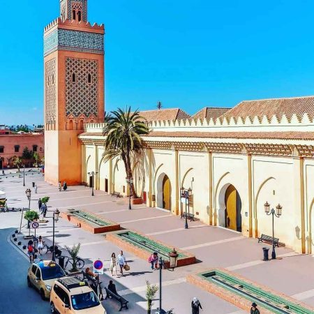 Mosque-Marrakech-Old-medina-Kasbah, Full-Day Sightseeing Tour Marrakech