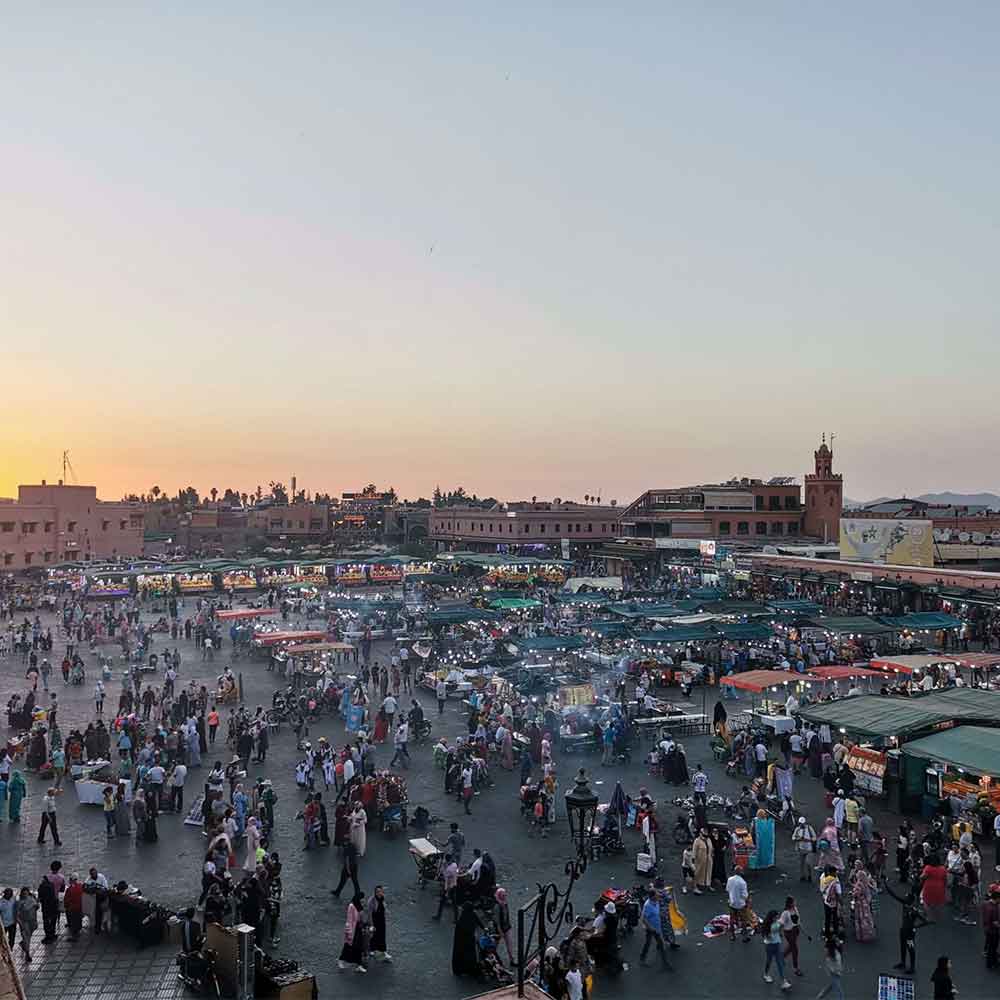 marrakech-morocco-square-jamaa-el-fenna, Full-Day Sightseeing Tour Marrakech
