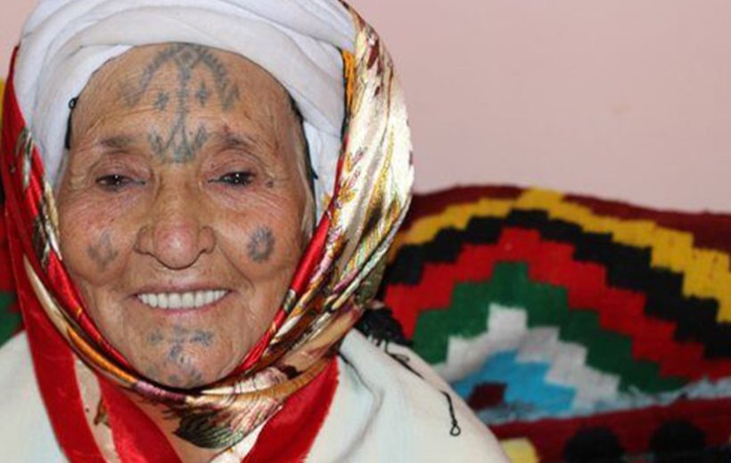 the Tattooed Berber Women of the Atlas Mountains